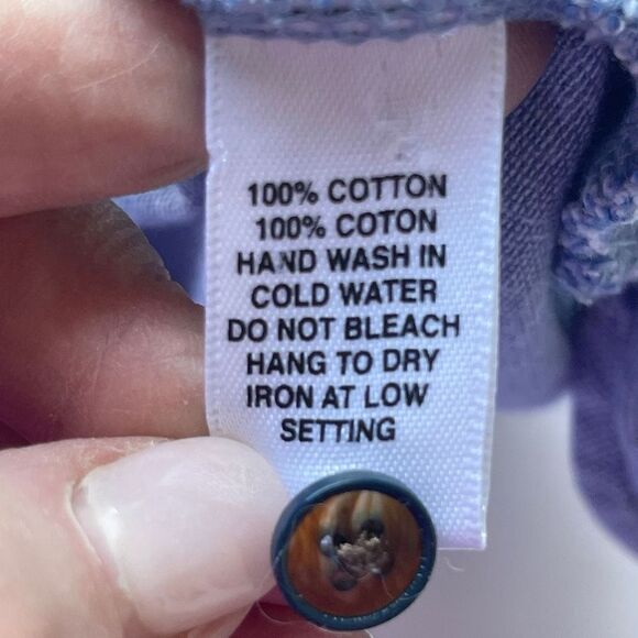 Saks Fifth‎ Avenue Trim Fit, Short Sleeve Collared Knit Top, Large - Picture 3 of 9